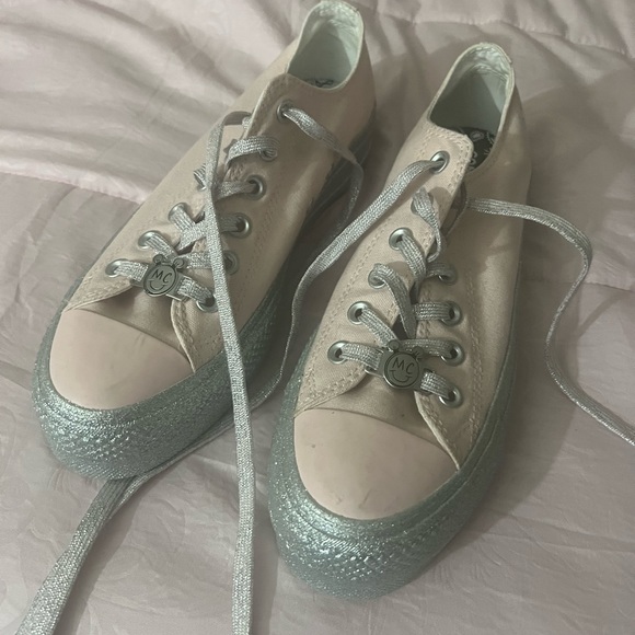 Converse x Miley Cyrus pastel pink glitter - Picture 2 of 5